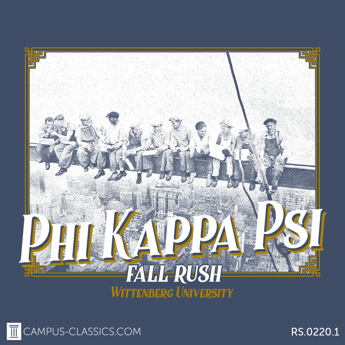 Phi Kappa Psi Wittenberg University Fall Rush Tee
