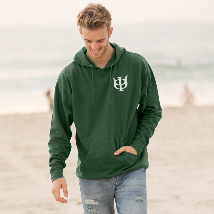 Phi Psi Retro Block Graphic Hoodie