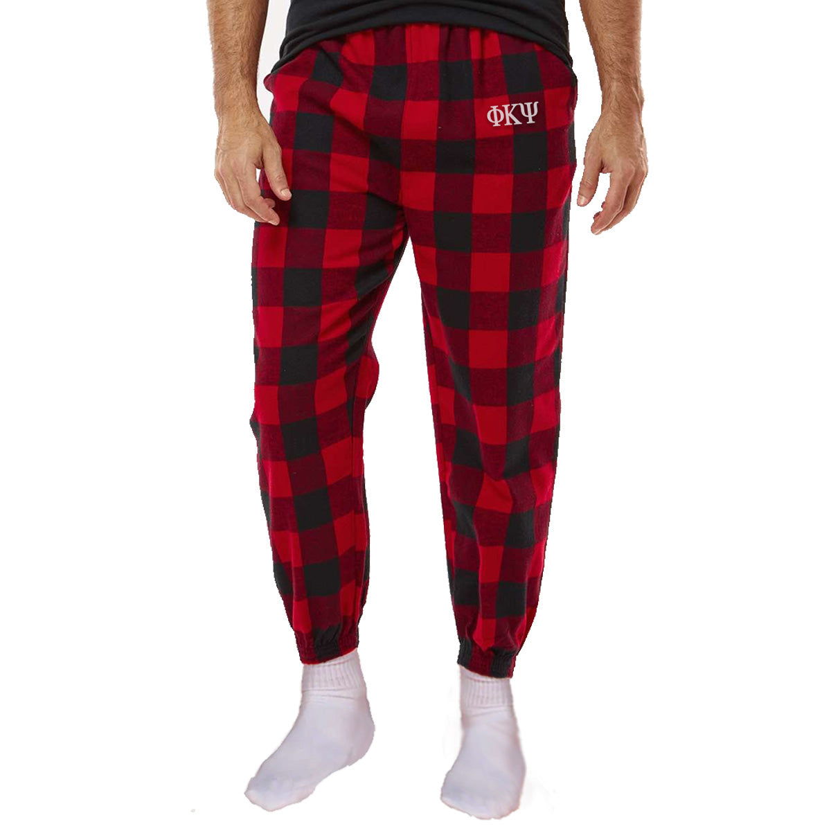 Phi Psi Flannel Joggers