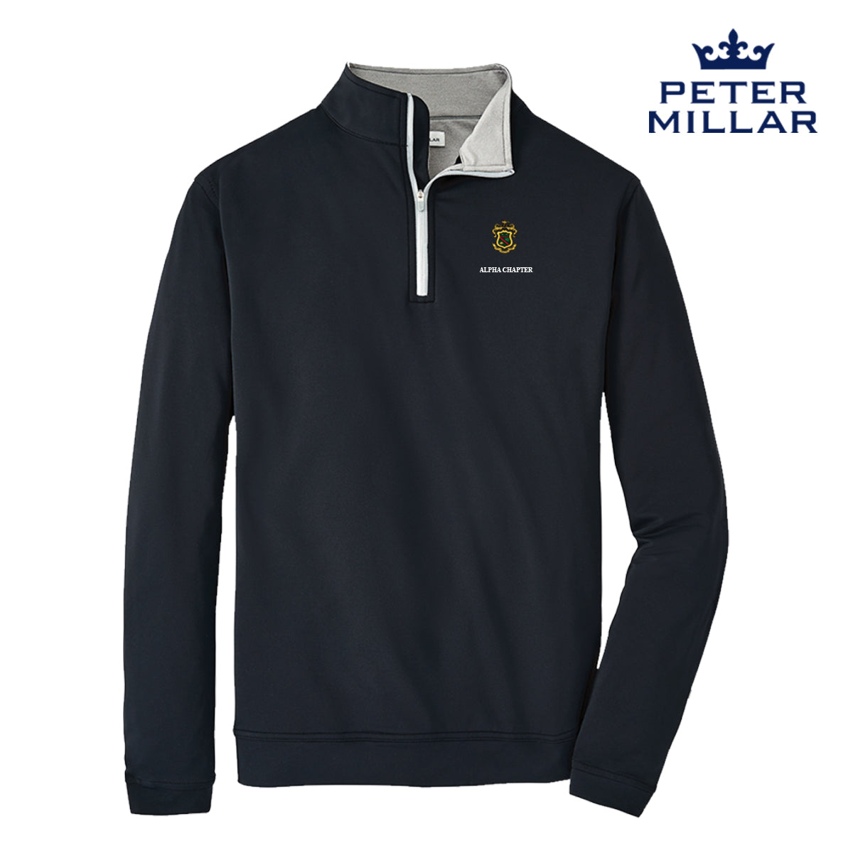 Phi Psi Personalized Peter Millar Perth Stretch Quarter Zip