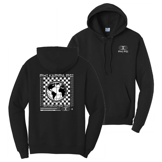 Phi Psi Graphic Streetwear Hoodie