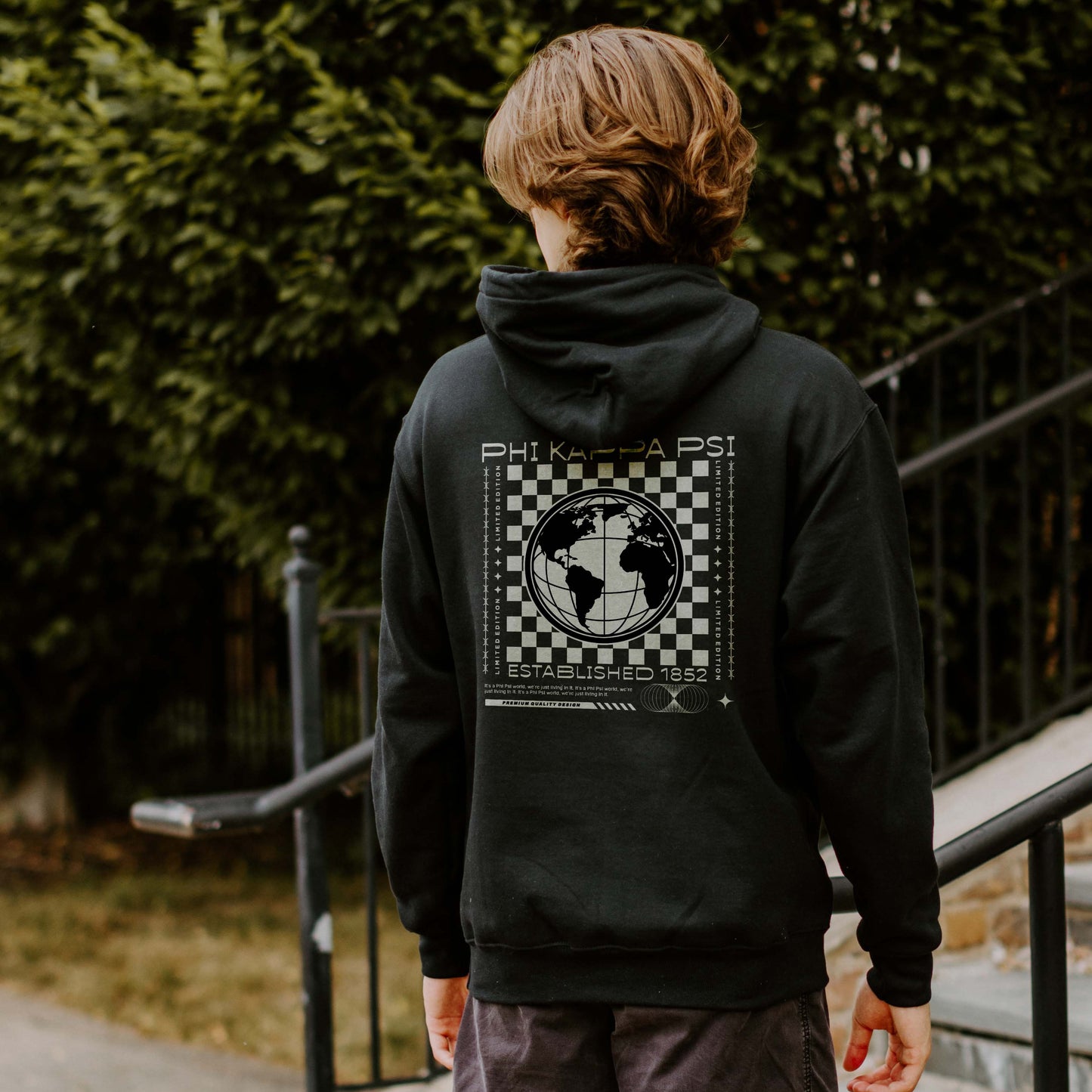 Phi Psi Graphic Streetwear Hoodie