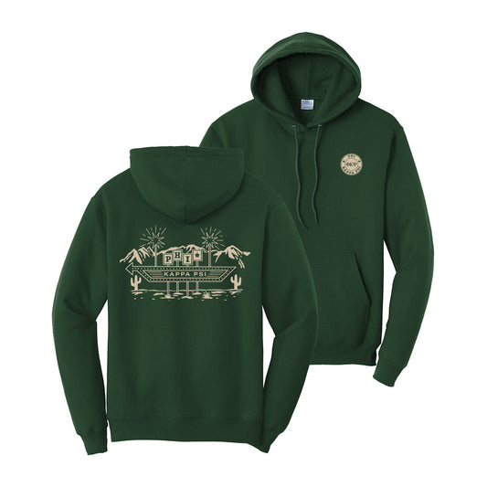 Phi Psi Western Vintage Motel Hoodie