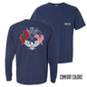 Phi Psi Comfort Colors Navy Patriot tee | Phi Kappa Psi | Shirts > Short sleeve t-shirts