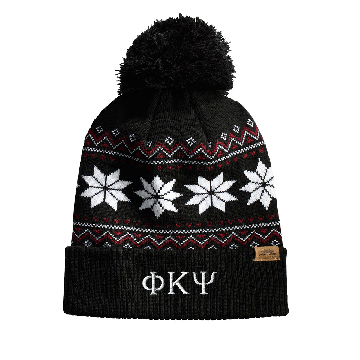 Phi Psi Knitted Pom Beanie