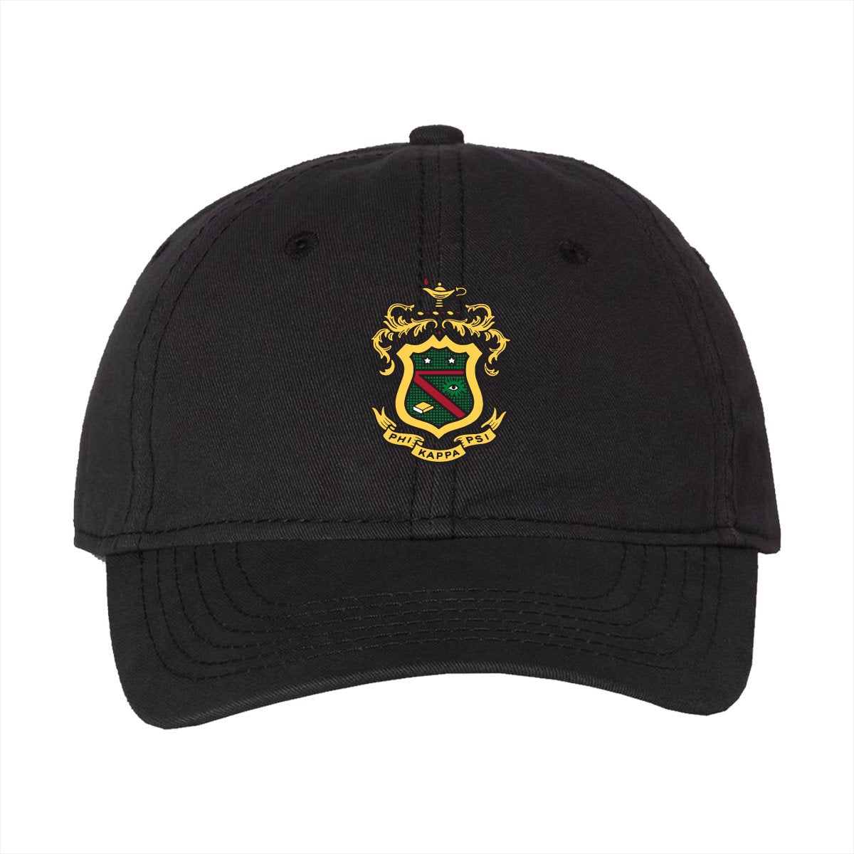 Phi Psi Classic Crest Ball Cap | Phi Kappa Psi | Headwear > Billed hats