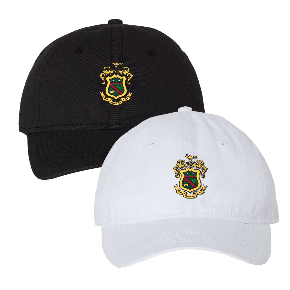 Phi Psi Classic Crest Ball Cap | Phi Kappa Psi | Headwear > Billed hats