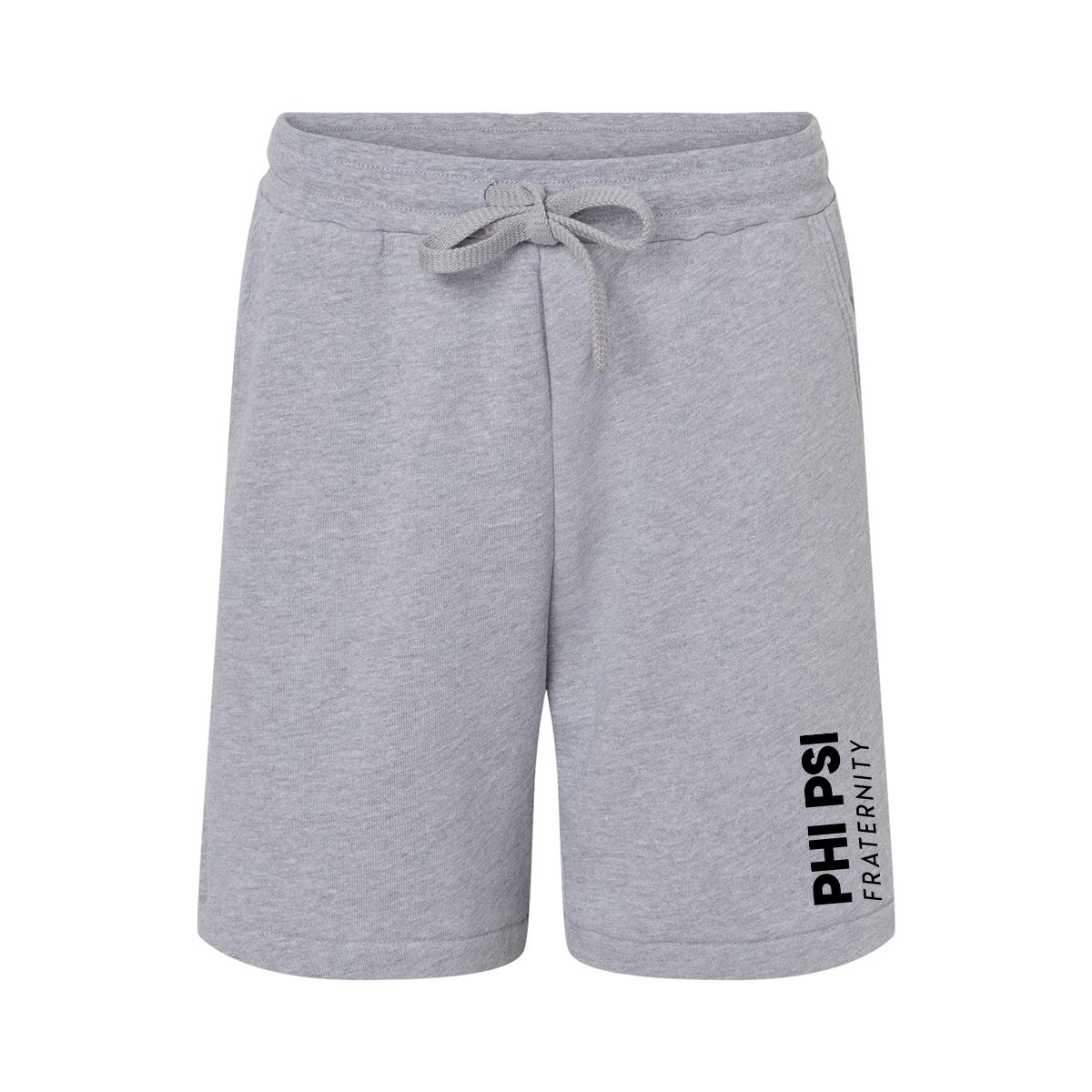 New! Phi Psi Grey 9" Sweatshorts