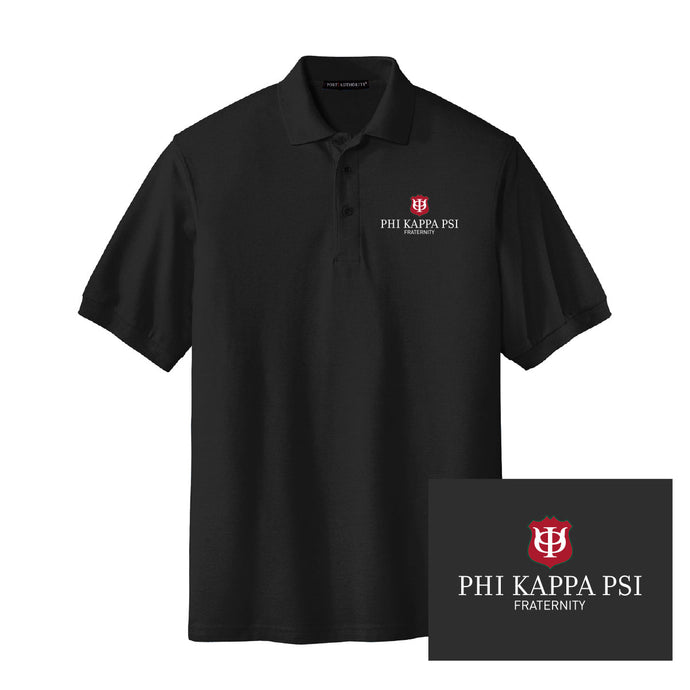 Phi Psi Embroidered Polo