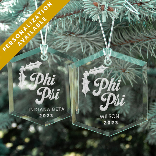 New! Phi Psi 2023 Limited Edition Holiday Ornament